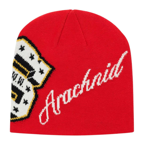 Sp5der Varsity Beanie Red