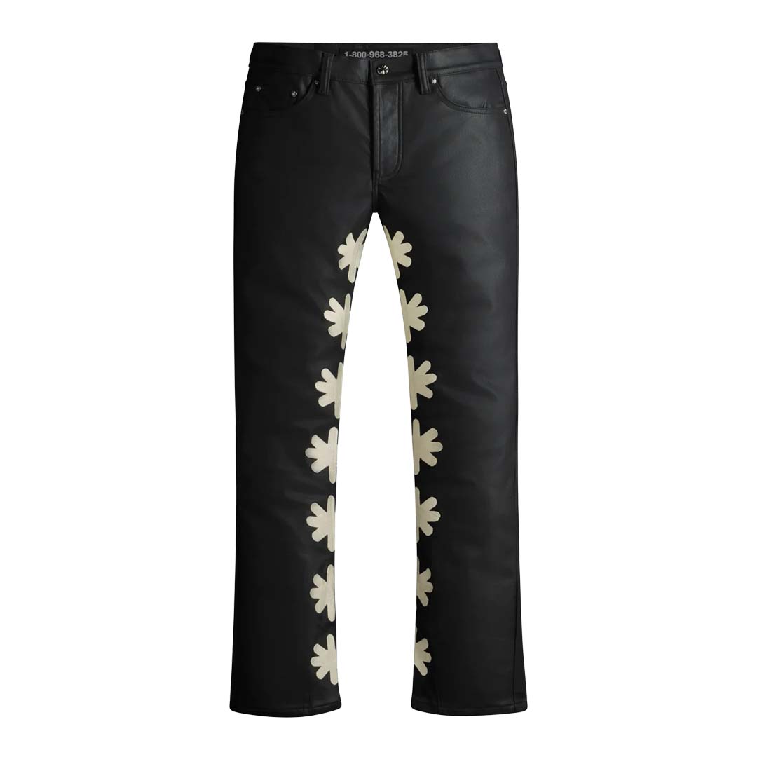 Lost Shadows Sun Logo Wax Pant Black Bone