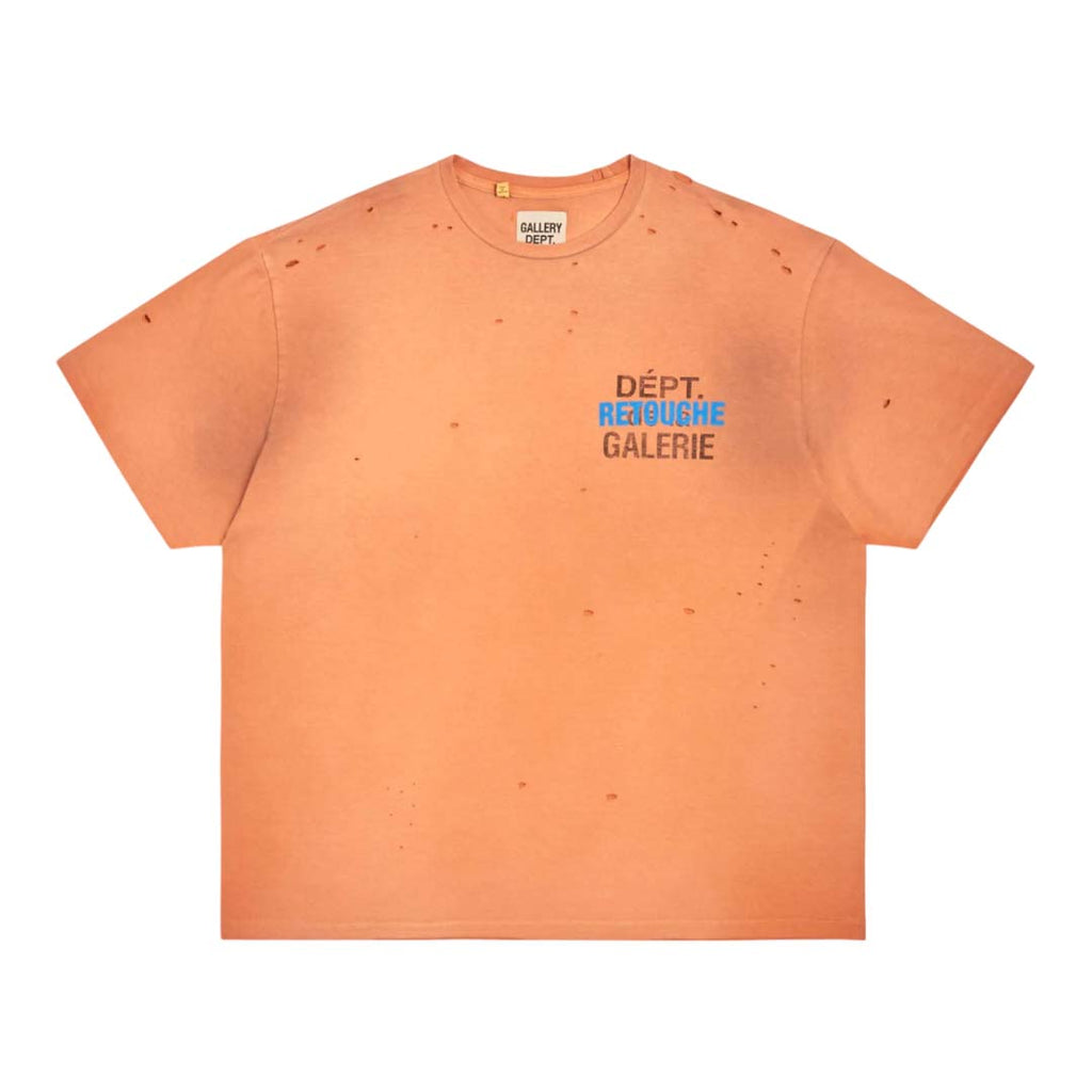 Gallery Dept. Retouche French Distressed Orange Tee