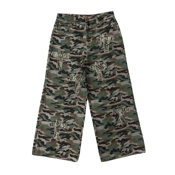 Bottega Desires Holy Grail Denim Jeans Camo