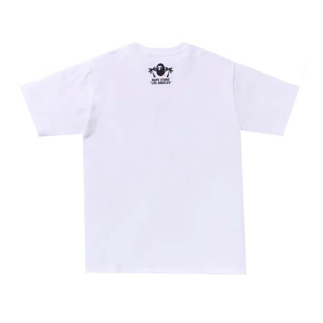 Bape By Bathing Ape White Tee LA Camo