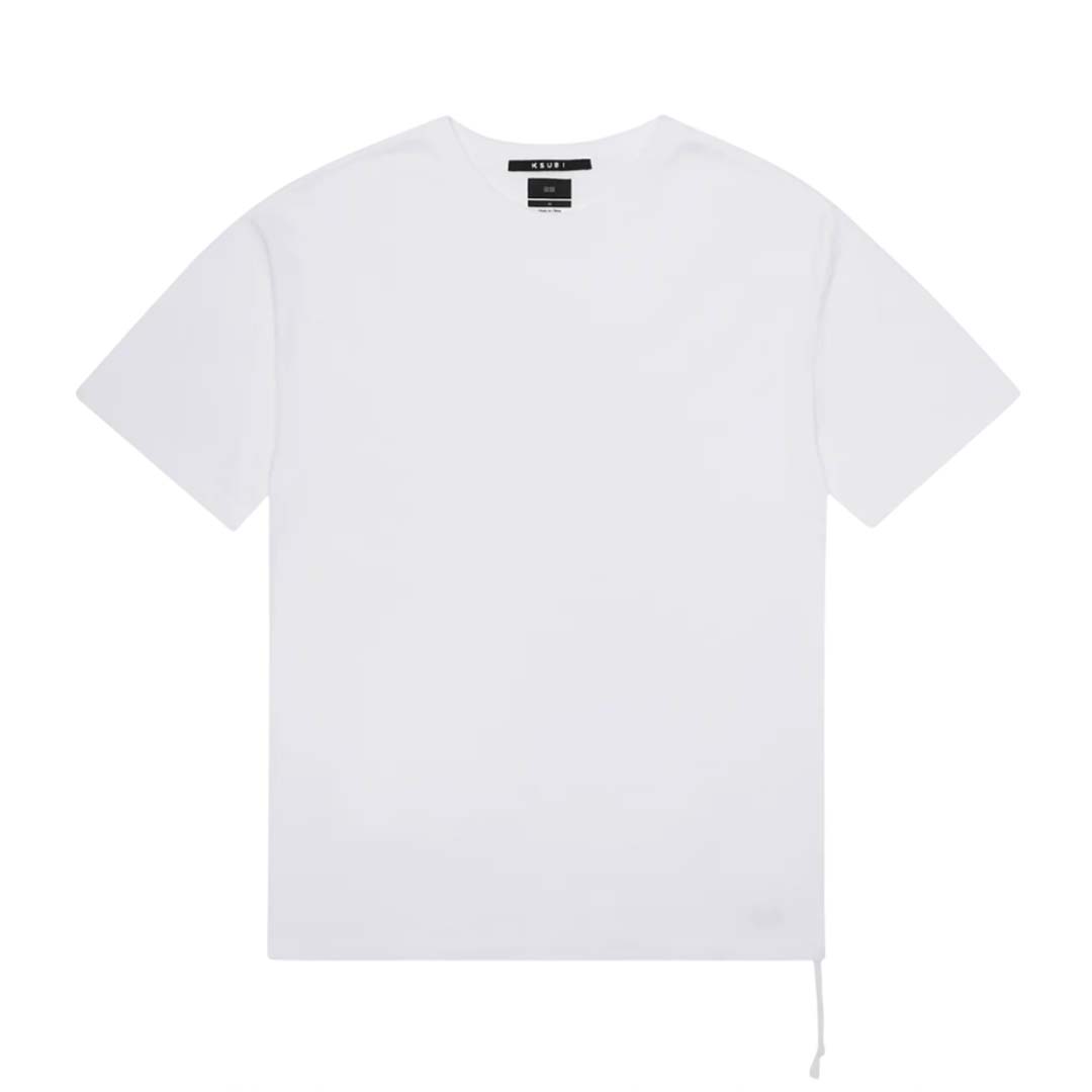 Ksubi Biggie SS Tee Worn in White