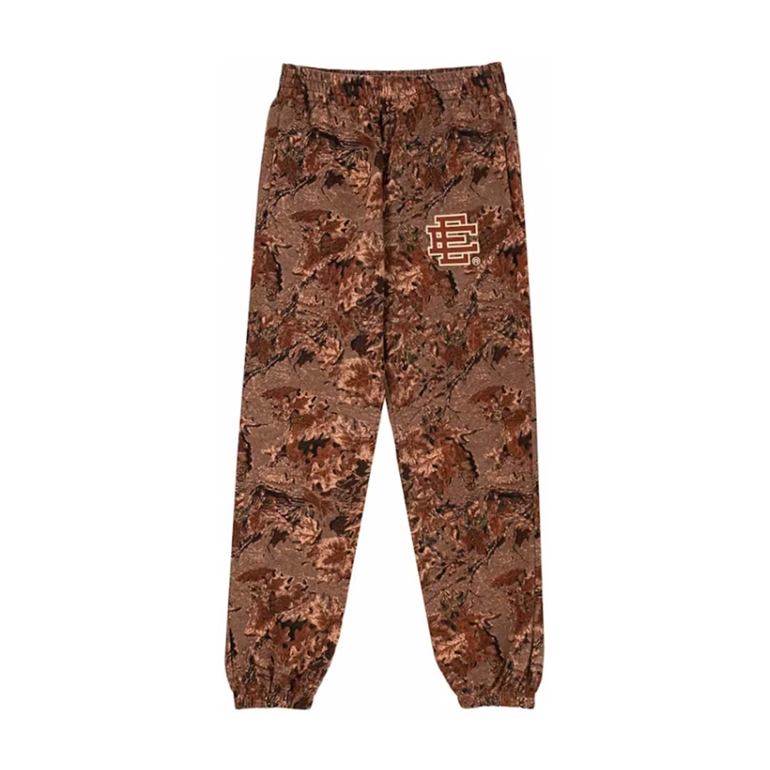 Eric Emanuel EE Basic Core Sweatpants Orange Brown Leafy Camo