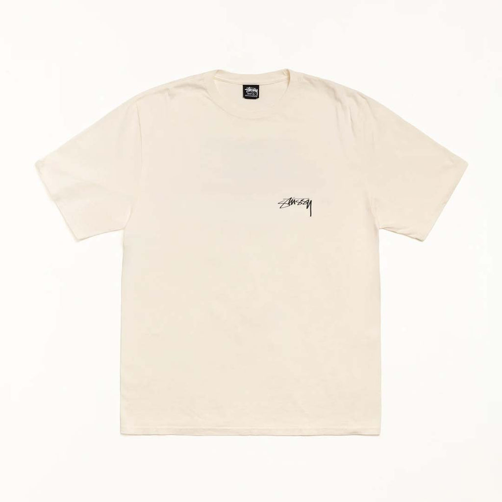 Stussy Serpent Tee Pigment Dyed Natural