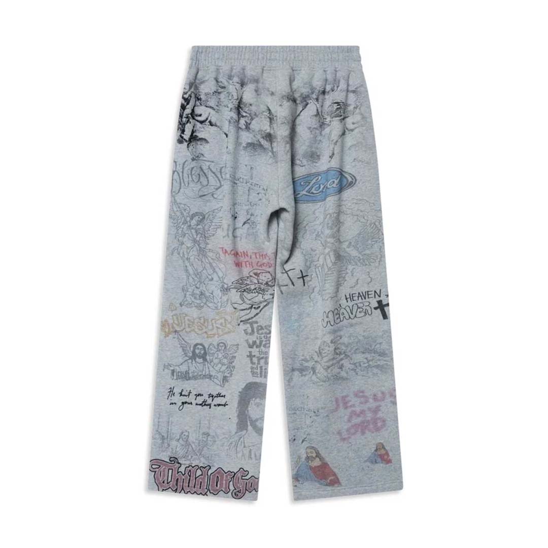 Righteous Jesus My Lord Sweatpants Grey