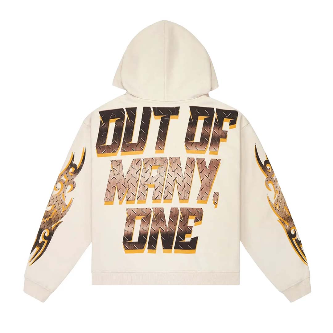 Godspeed Steel Sharpens Steel Hoodie Bone