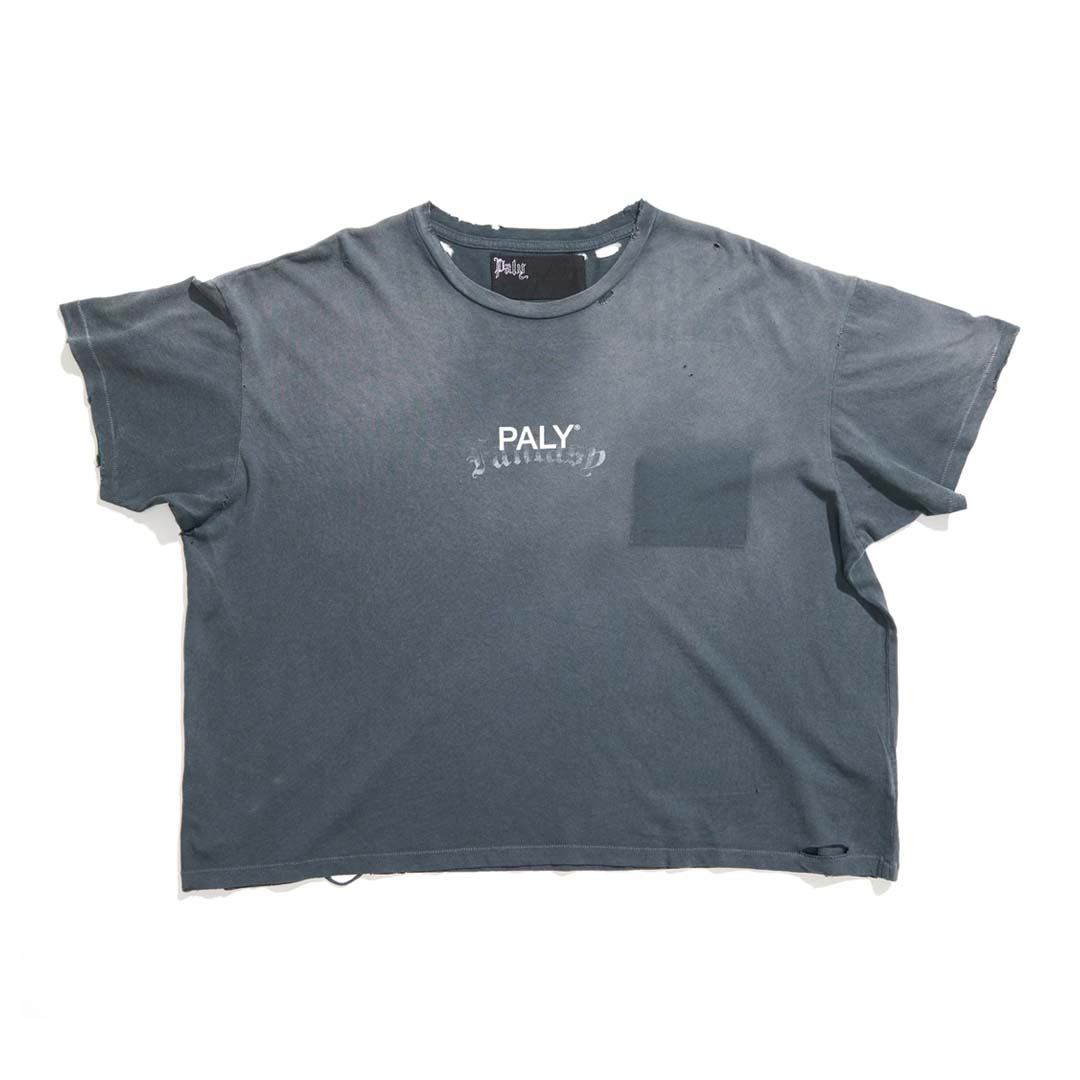 Paly Hollywood Core Logo Faded Black Tee
