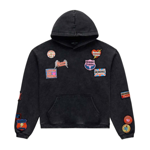 Homme Femme Heartbreak Hoodie Black