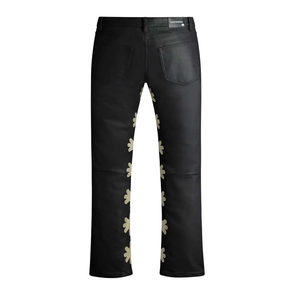 Lost Shadows Sun Logo Wax Pant Black Bone