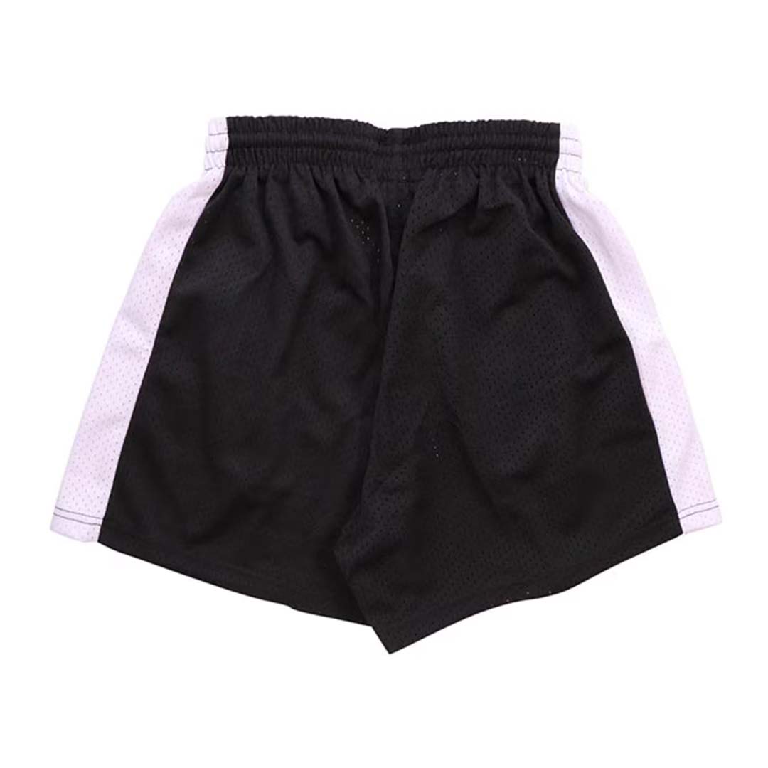 Floor 914 Uniform Mesh Shorts Black White