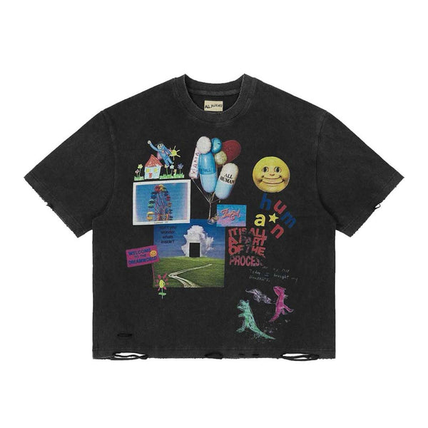 All Human Requiem For A Dream V2 Black Tee