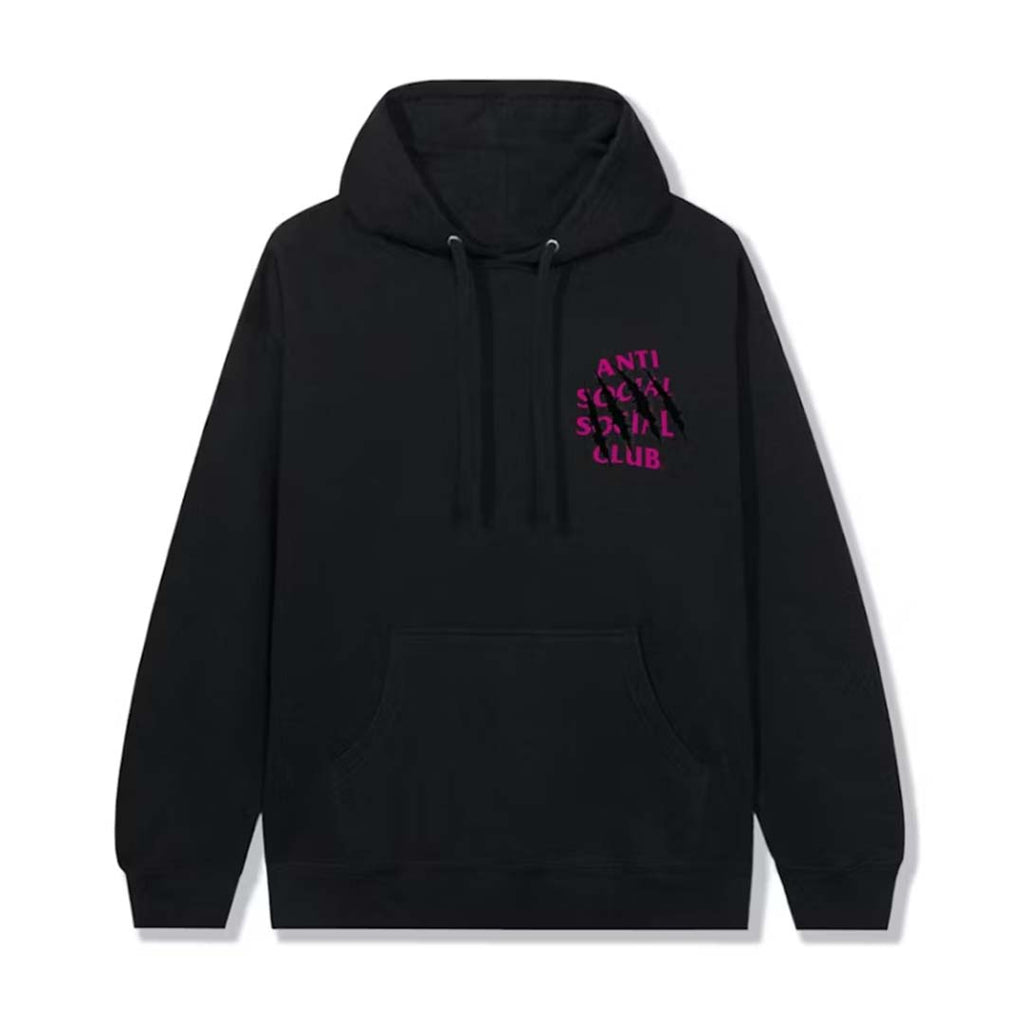 Anti Social Social Club After Us Hoodie Black Pink