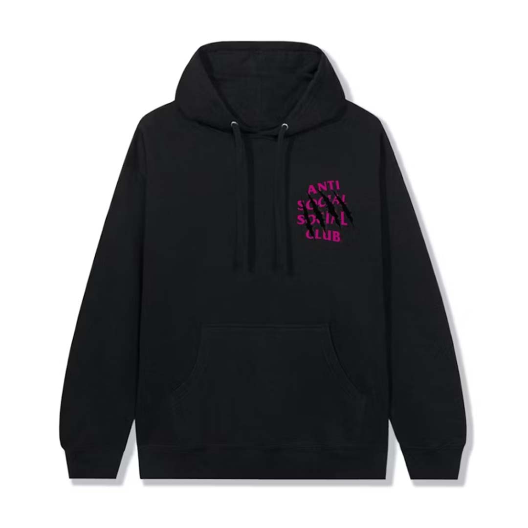 Anti Social Social Club After Us Hoodie Black Pink