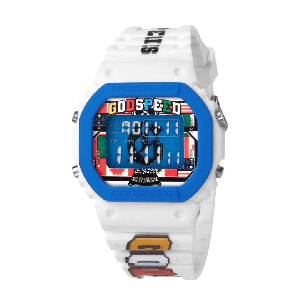 Godspeed GSWC Champions Chrono Watch White Blue