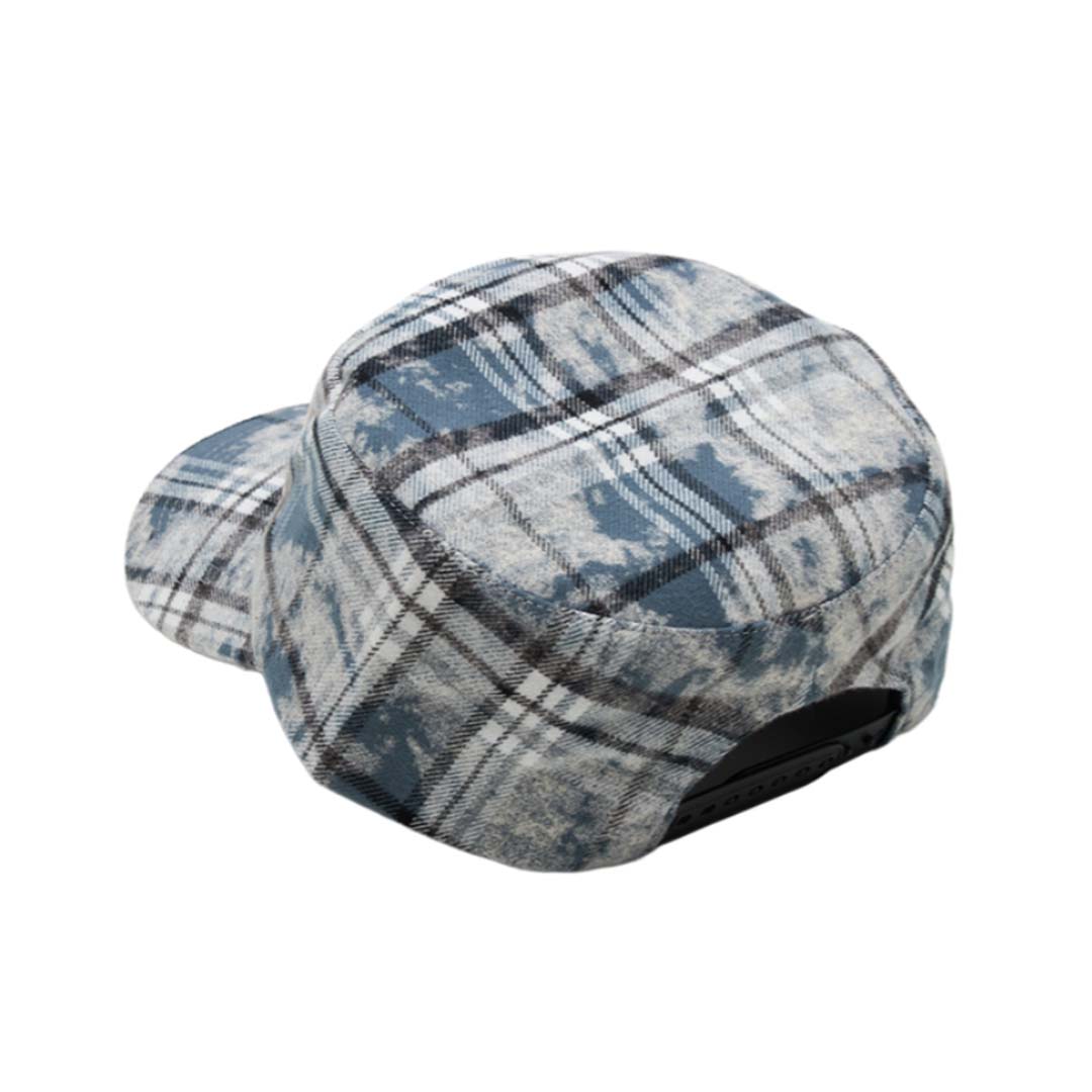 Cactus Flannel Painters Cap Blue Hat