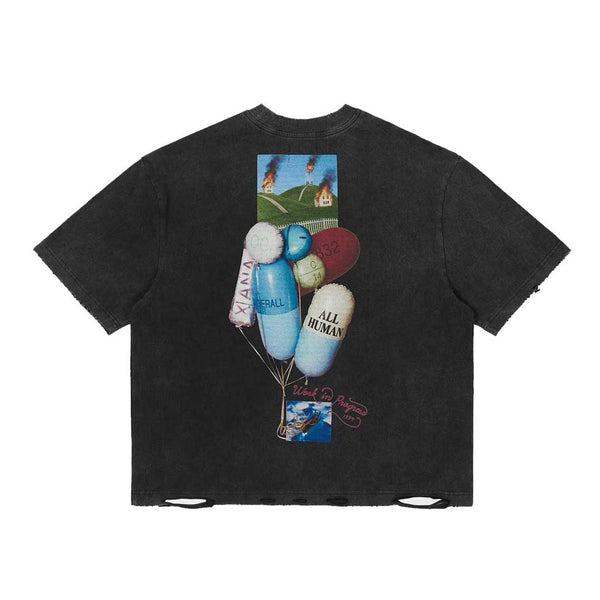 All Human Requiem For A Dream V2 Black Tee