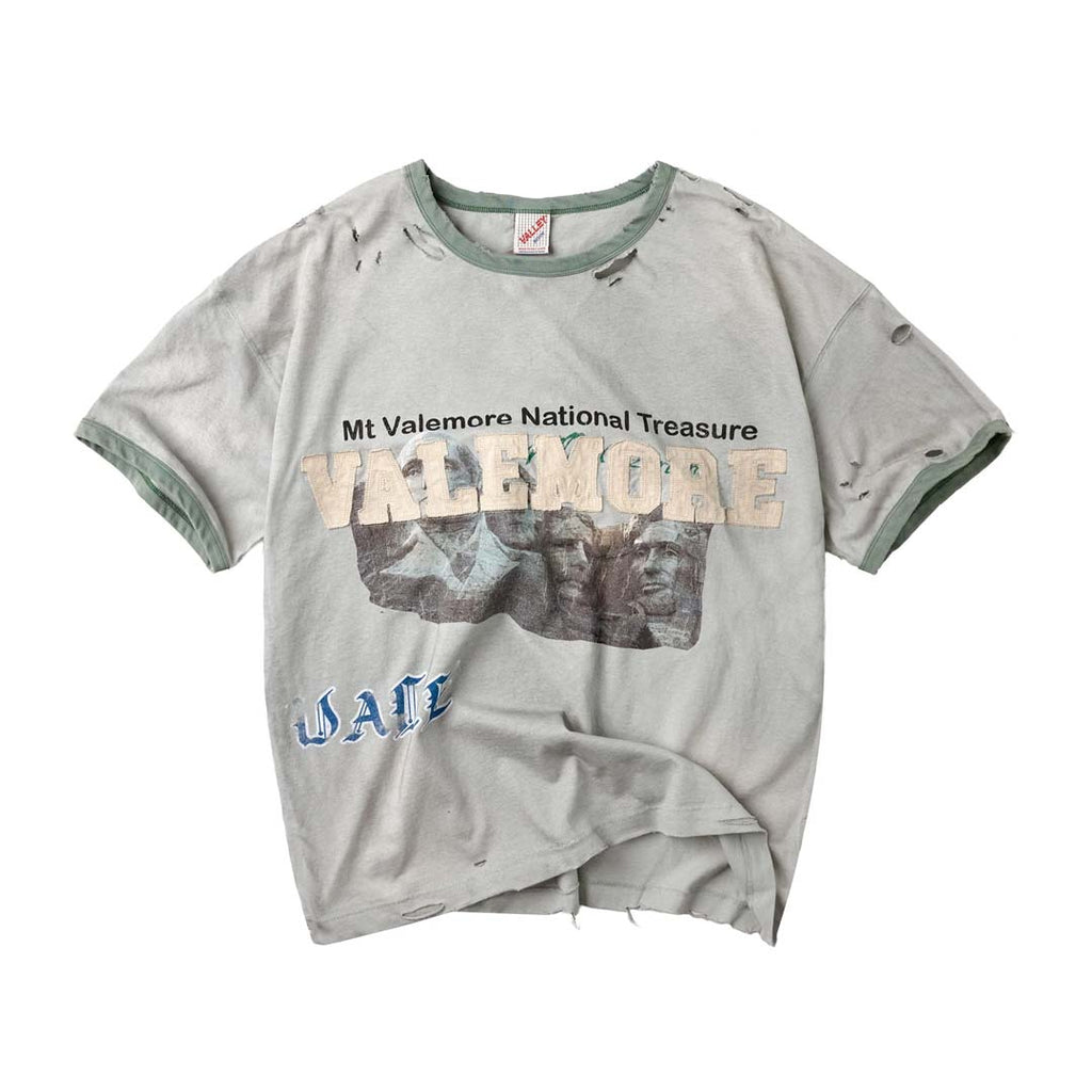Vale Forever Green Camp Ringer Tee