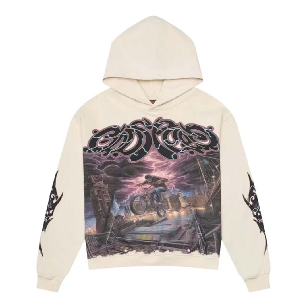 Godspeed BMX Hoodie Bone Purple