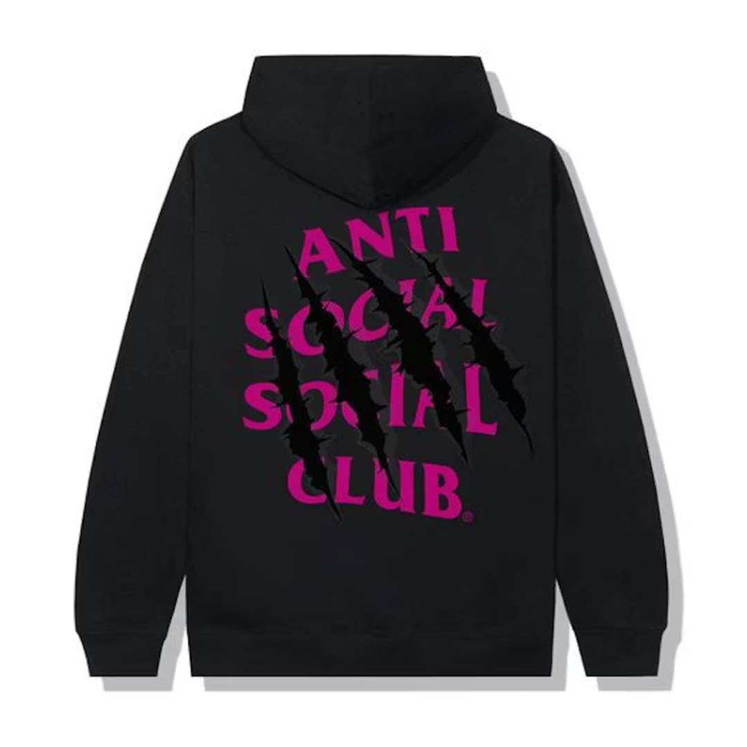 Anti Social Social Club After Us Hoodie Black Pink