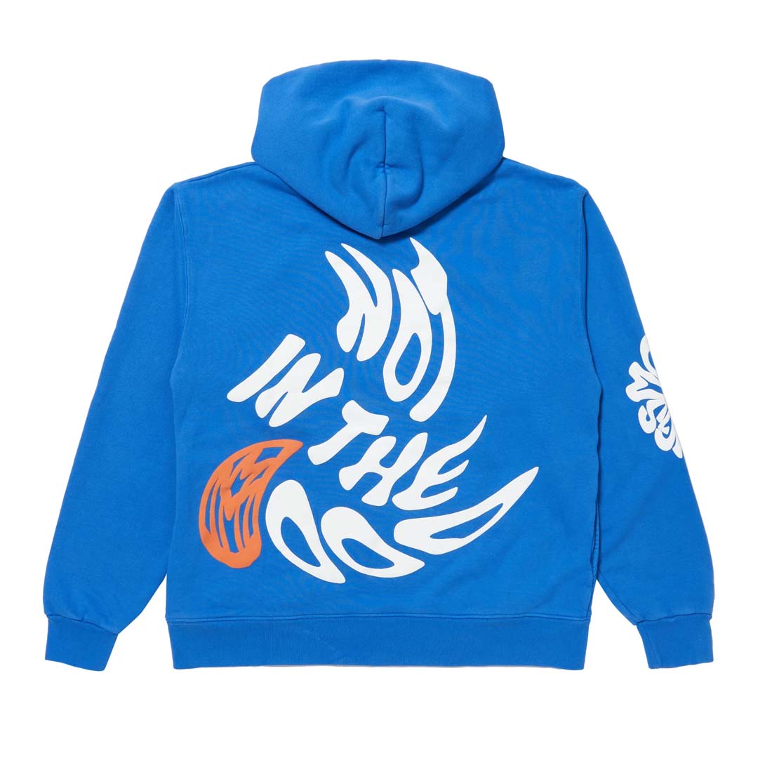 Mood Swings Swirl Blue Hoodie