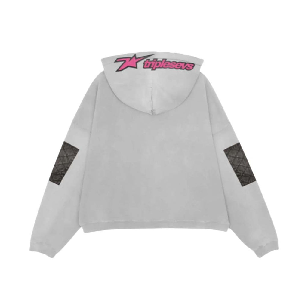 Triple Sevens Vice Grey Zip Up Hoodie