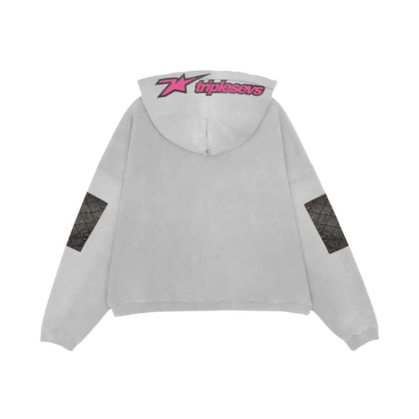 Triple Sevens Vice Grey Zip Up Hoodie