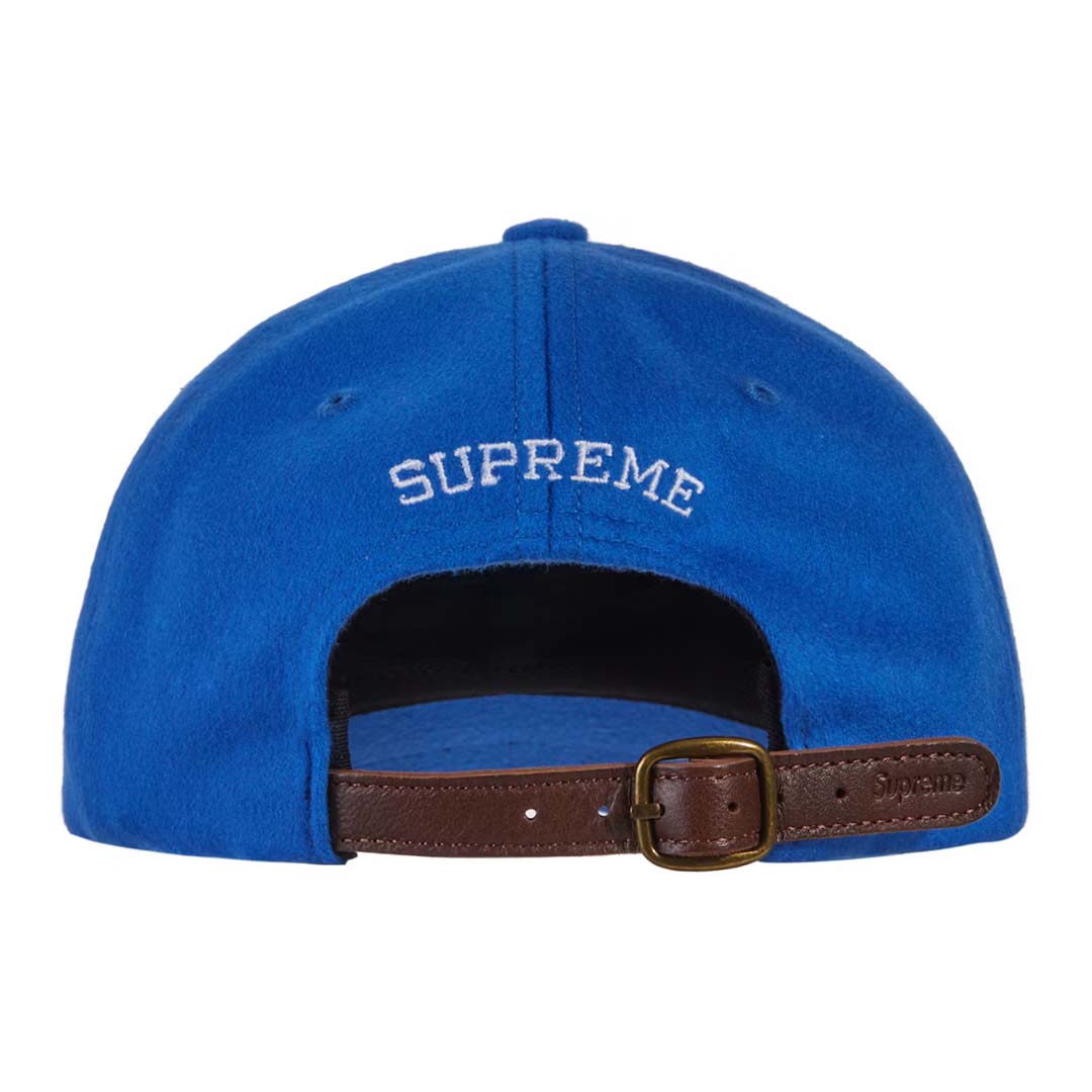 Supreme Wool S Logo 6 Panel Hat Blue