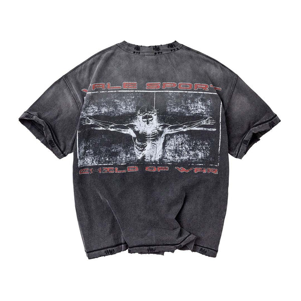 Vale Forever Holy Spirit Faded Black Tee