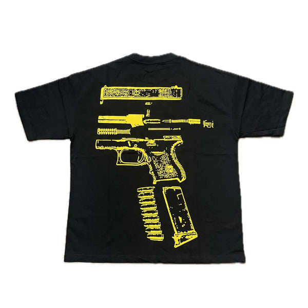 Kixkz In Glock We Trust Tee Black Yellow