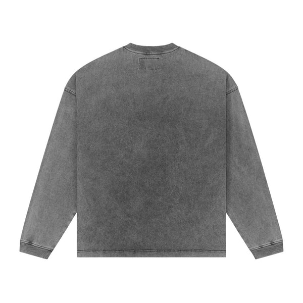 Godspeed Slugger Long Sleeve Tee Grey Wash