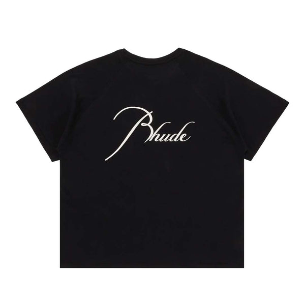 Rhude Classique Raglan Black Tee