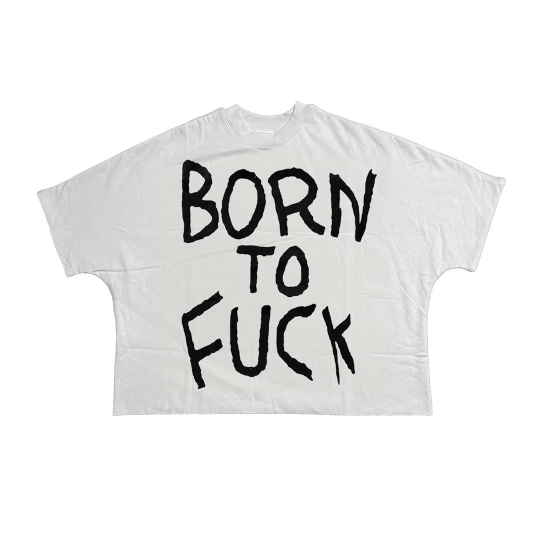 Billionaire Studios Born 2 White Tee