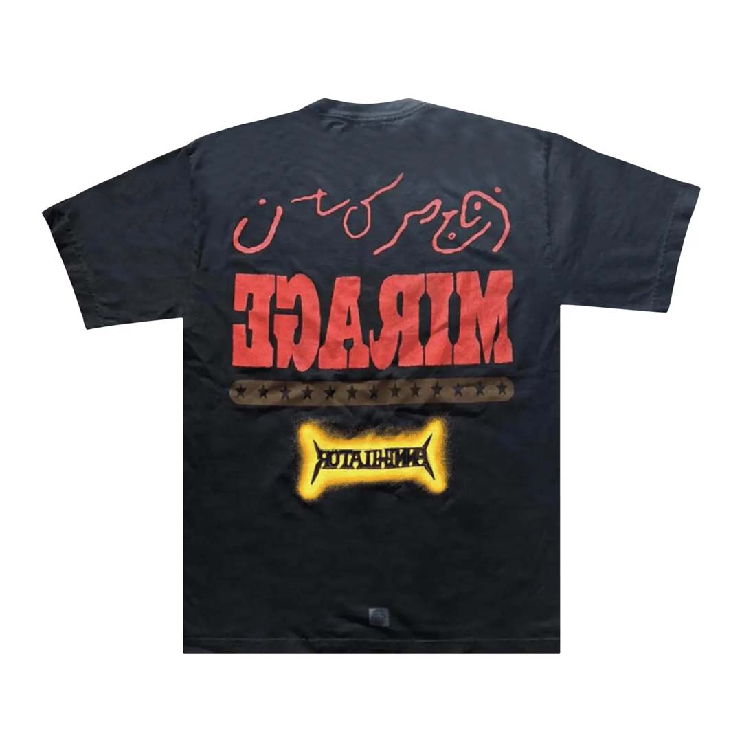 Travis Scott Utopia Mirage Tee Black
