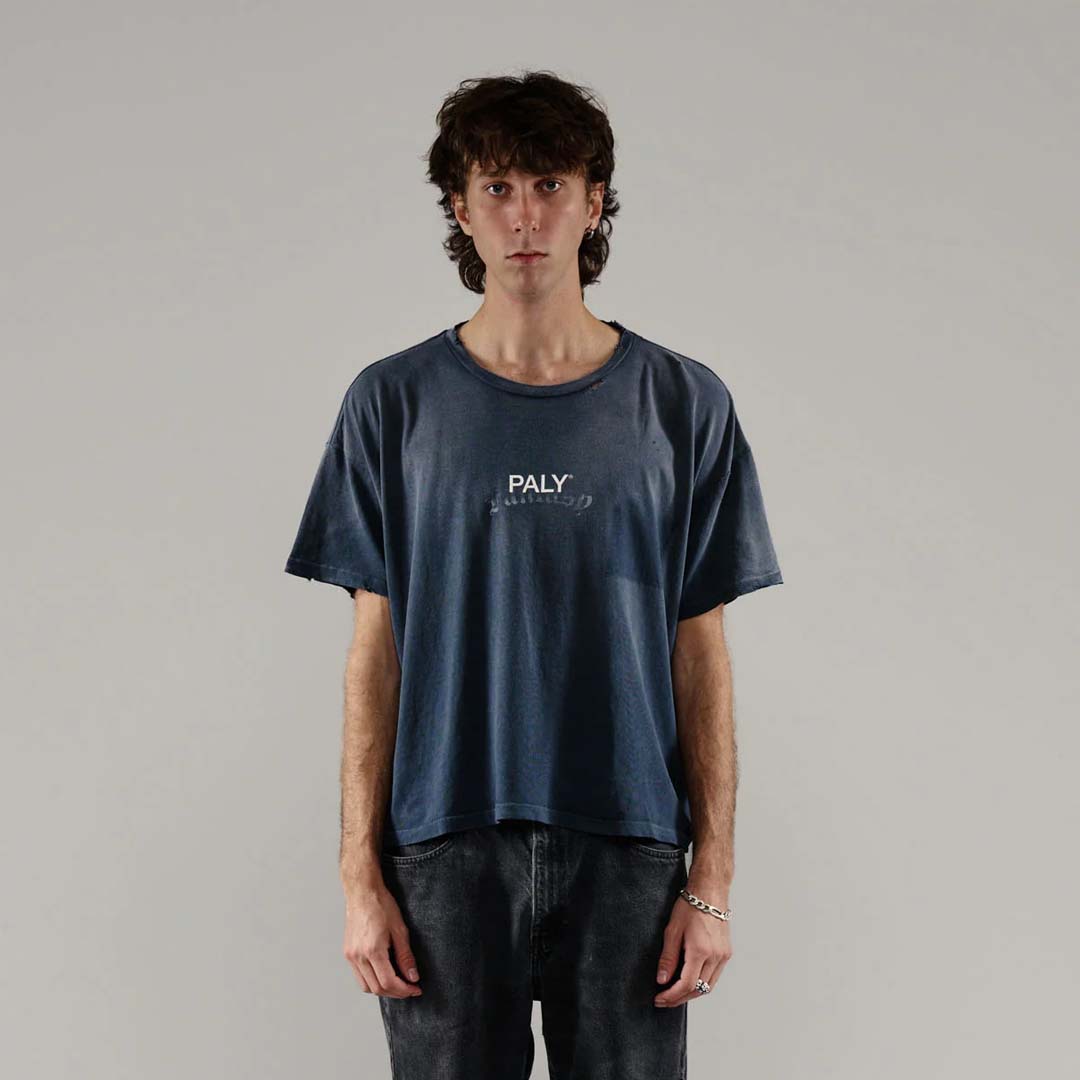 Paly Hollywood Core Logo Faded Black Tee