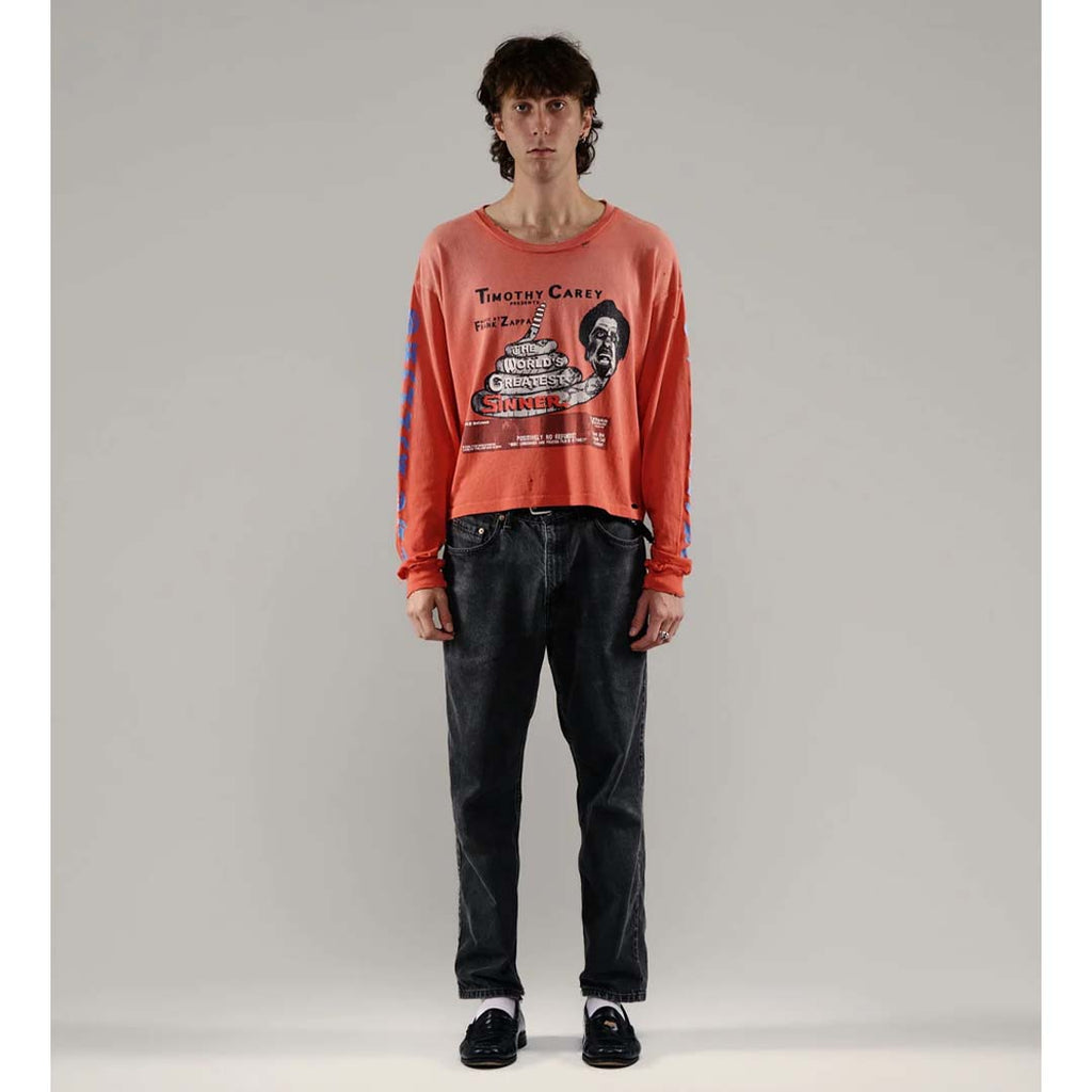 Paly Hollywood East Of Eden Long Sleeve Tee Red