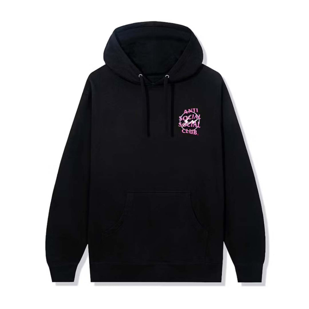 Anti Social Social Club x Fragment Precious Petals Hoodie Black Pink