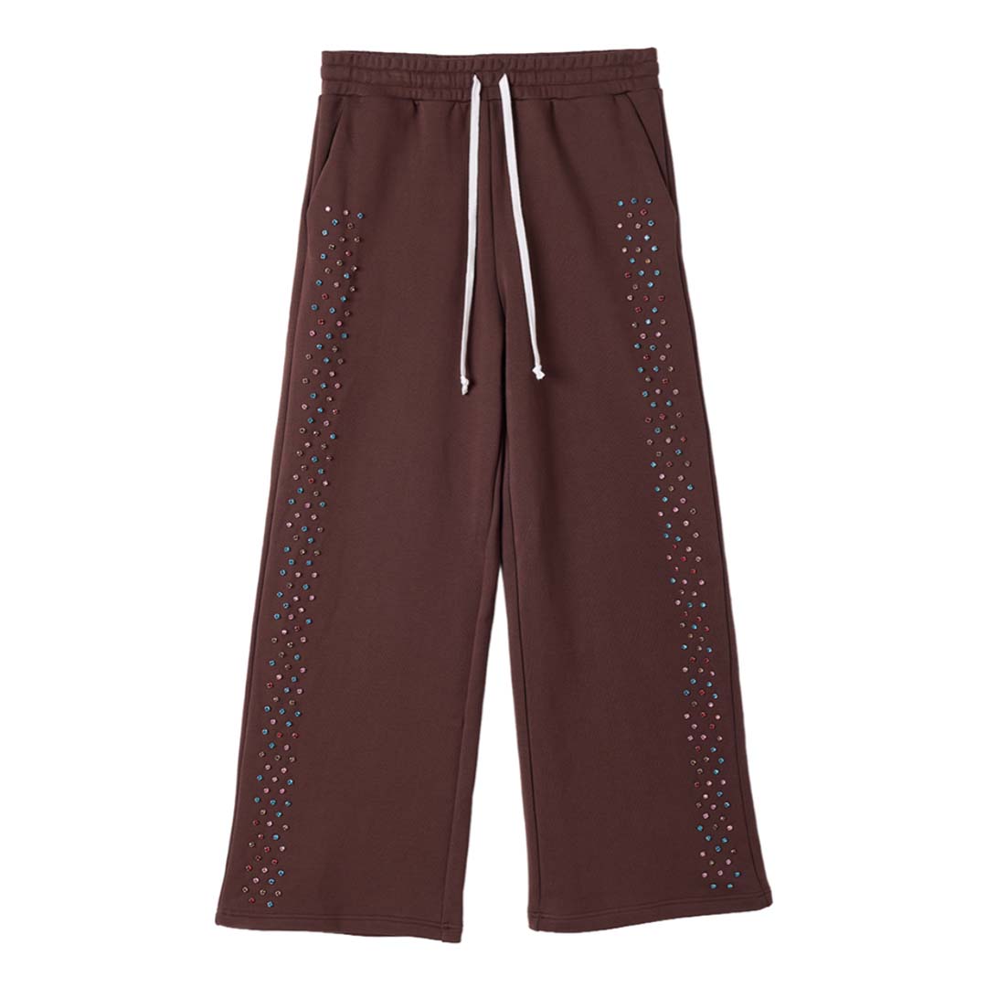 Cactus Valley Crystal Cactus Sweatpants Brown