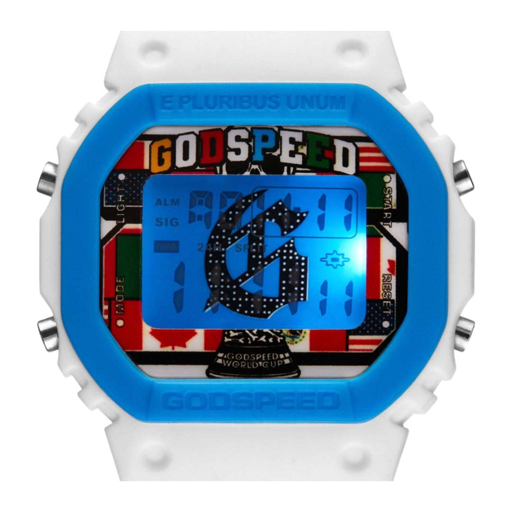 Godspeed GSWC Champions Chrono Watch White Blue