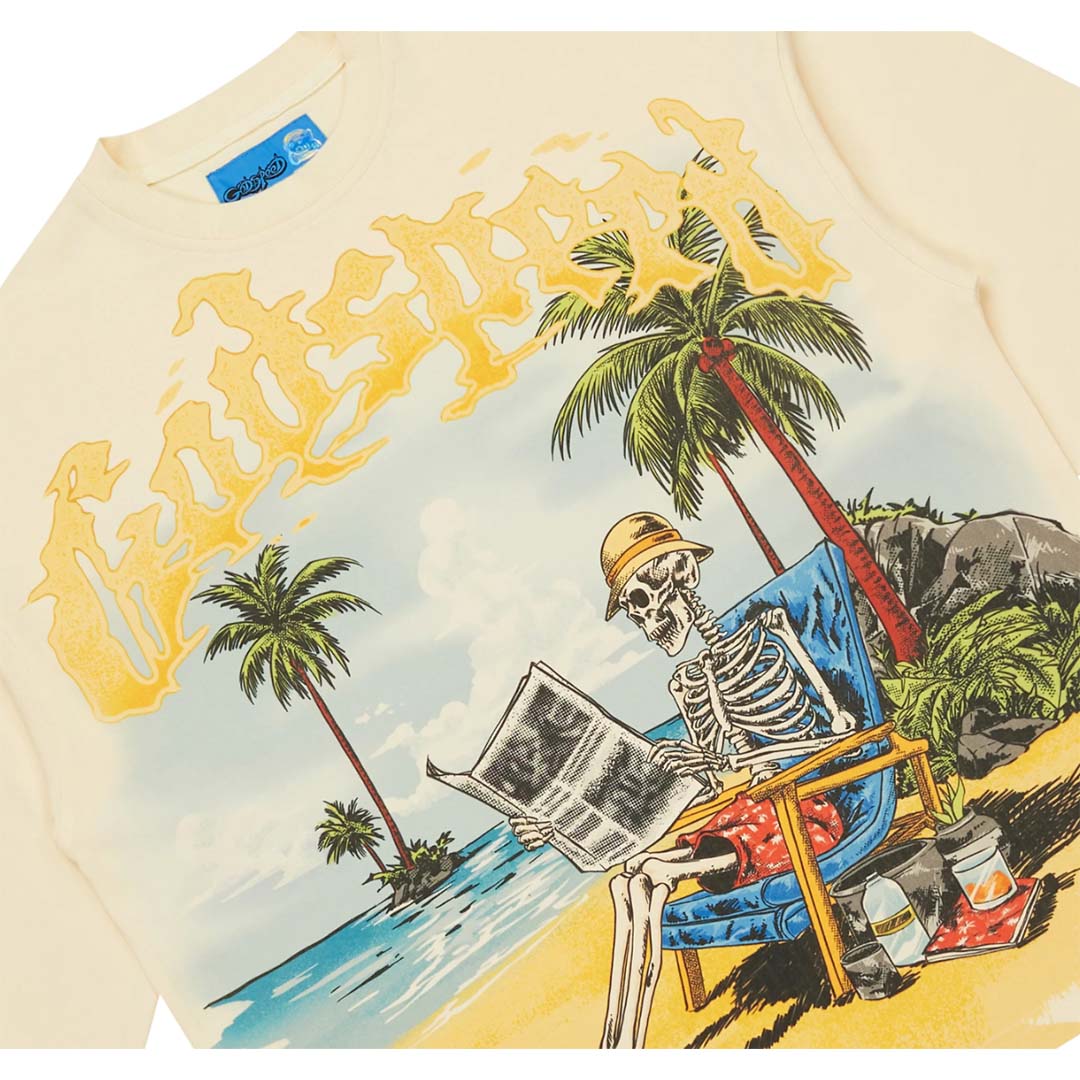 Godspeed Skeleton Beach II NG Long Sleeve Tee Bone