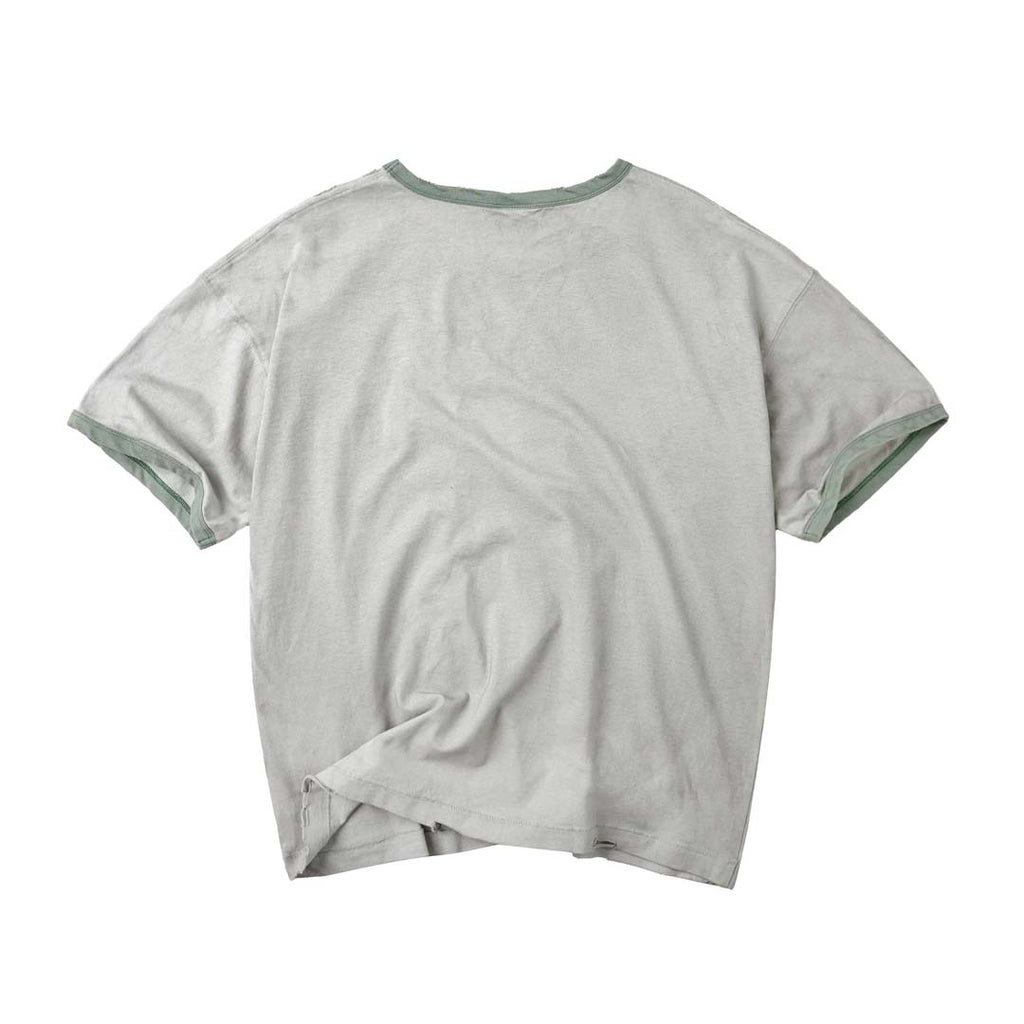 Vale Forever Green Camp Ringer Tee