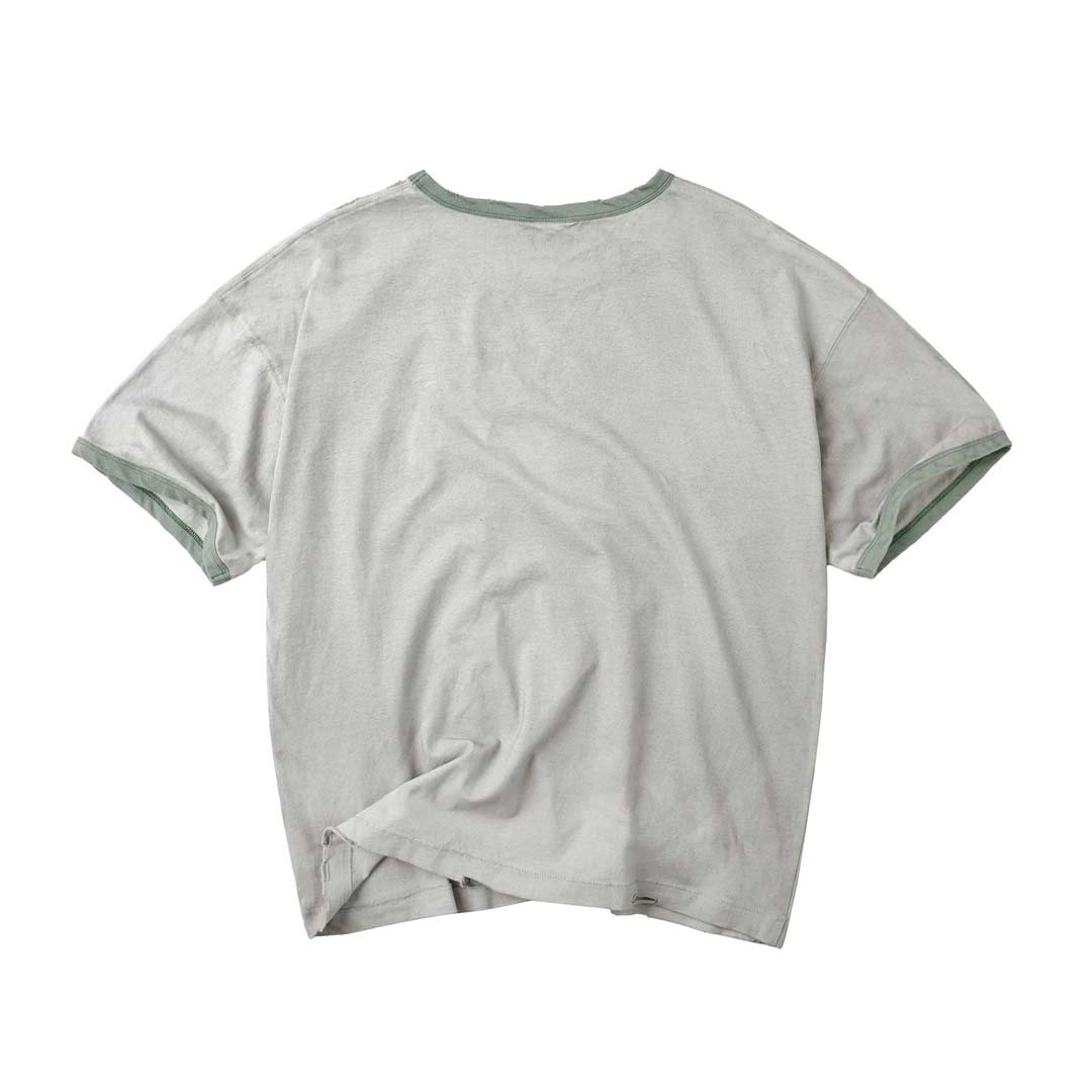 Vale Forever Green Camp Ringer Tee