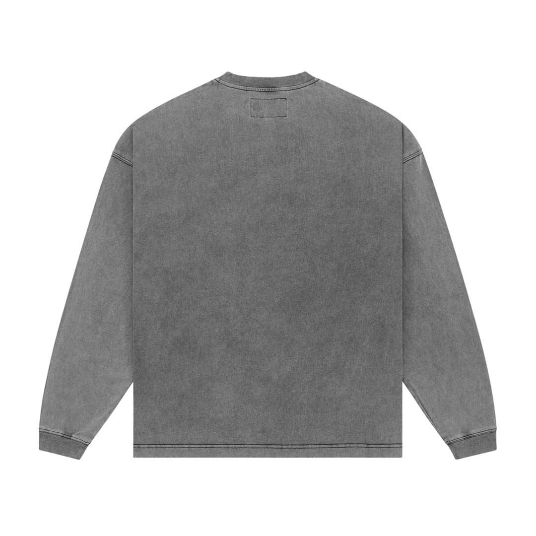 Godspeed Dream Team II NG Long Sleeve Tee Grey Wash