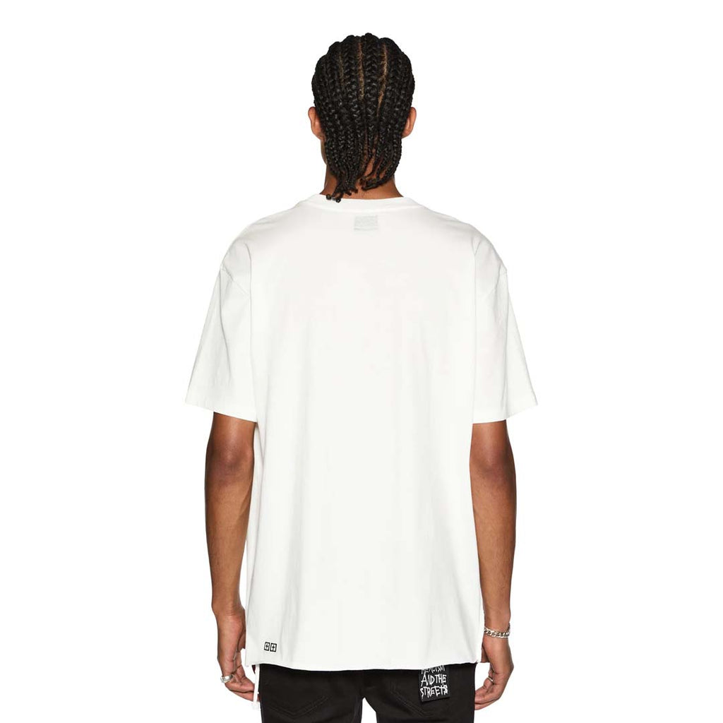 Ksubi Biggie SS Tee Worn in White
