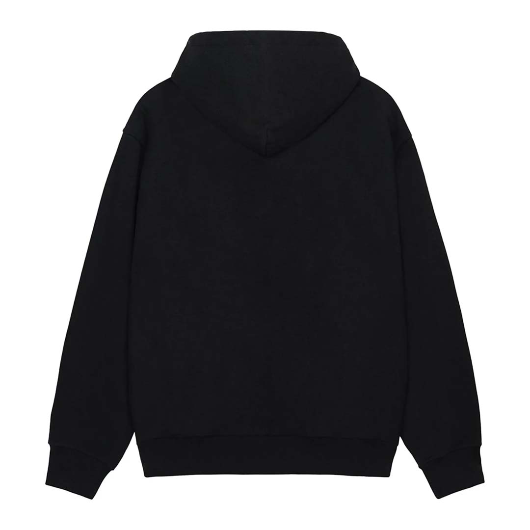 Stussy Mirror Black Zip Up Hoodie