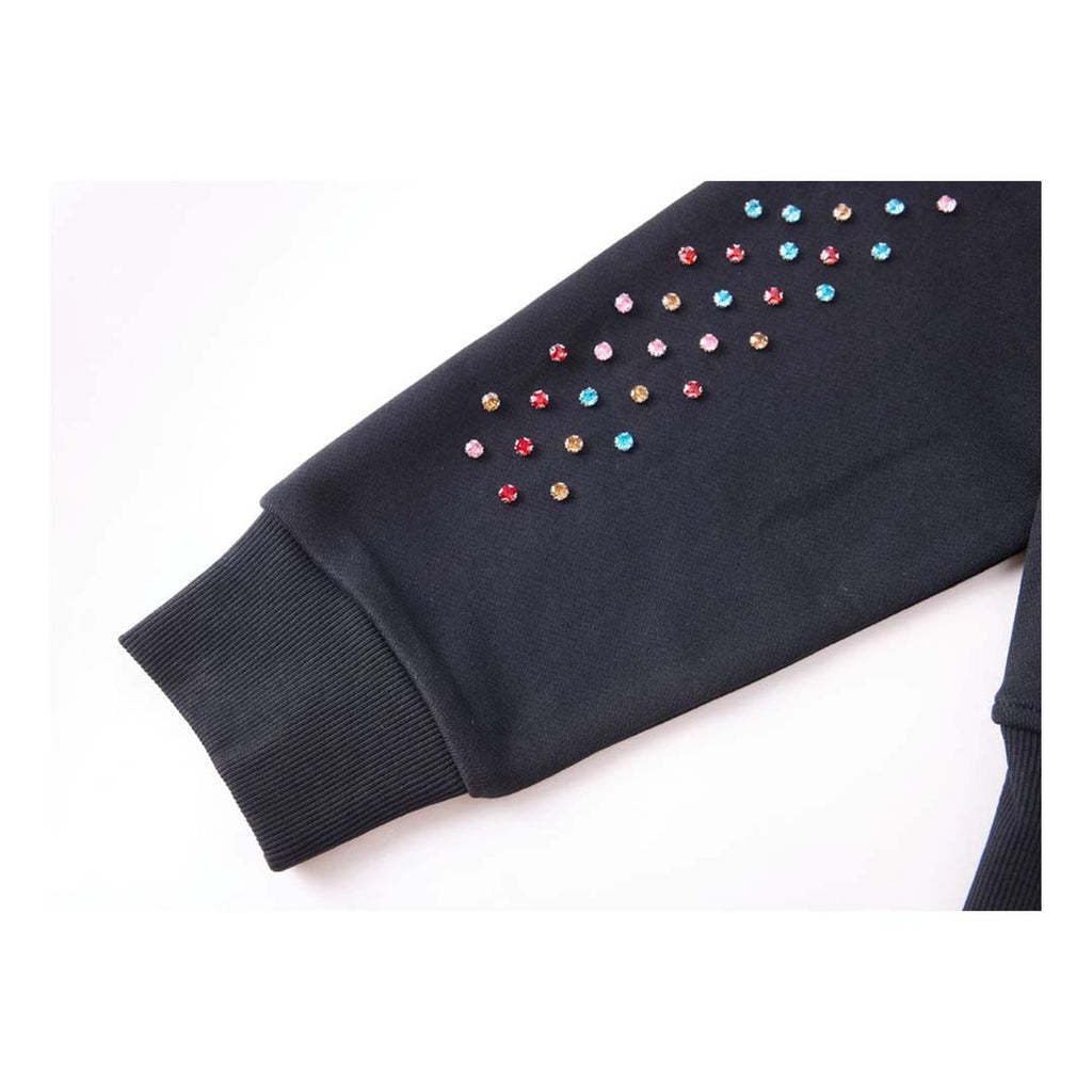 Cactus Valley Crystal Cactus Zip Hoodie Black