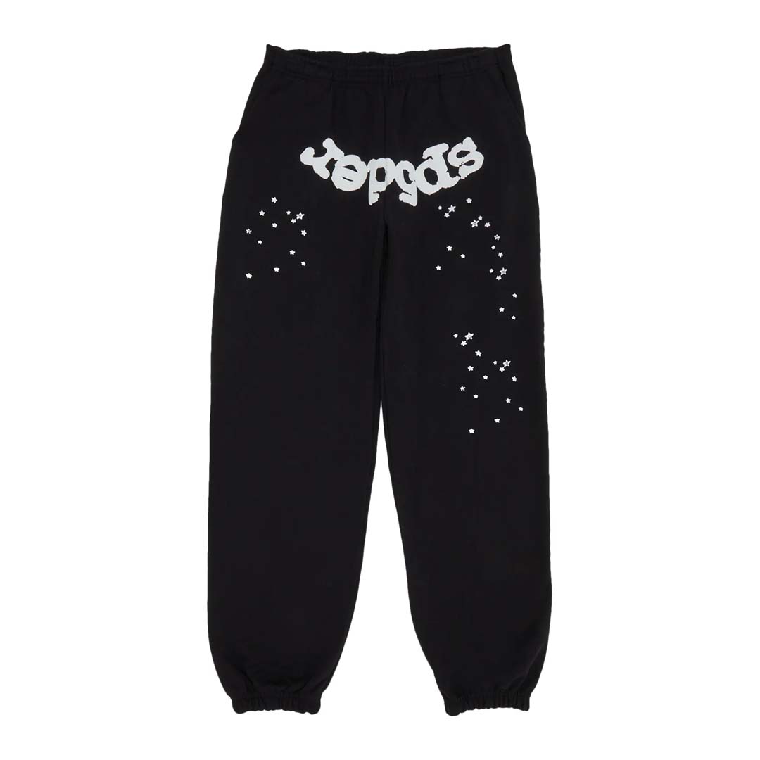 Sp5der OG Web Black Sweatpants