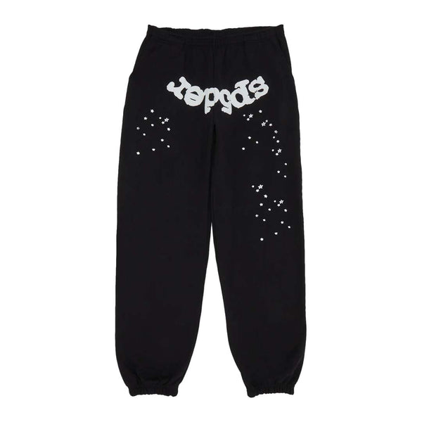 Sp5der OG Web Black Sweatpants