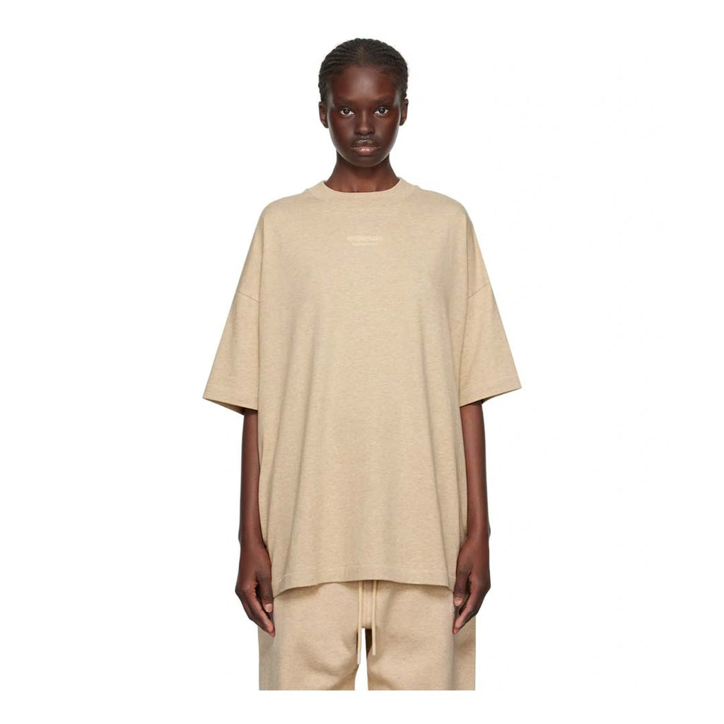 Fear of God Essentials Oversized Tee 'Gold Heather'