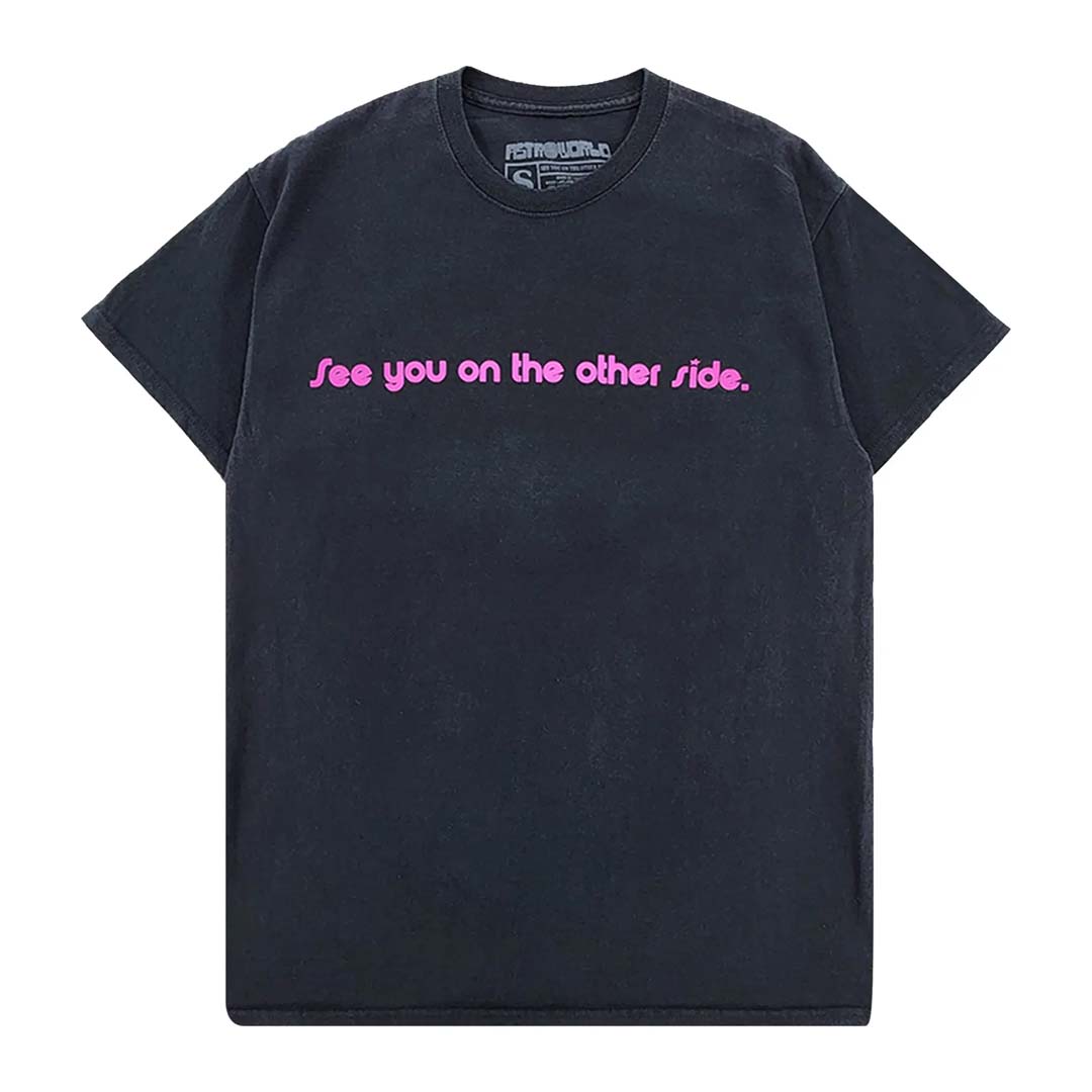 Travis Scott Astrofest Lollipop Tee Black