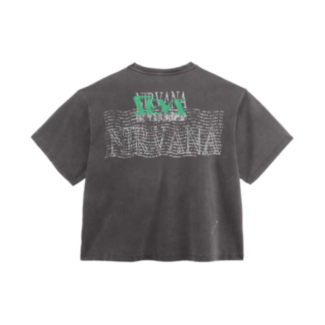 Triple Sevens Nirvana Faded Black Tee